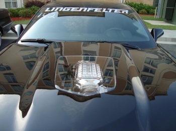 Lingenfelter Signature Series: Ram Air High Rise Camaro SS Hood With Polycarbonate Window