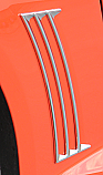 Camaro Chrome Quarter Molding Set