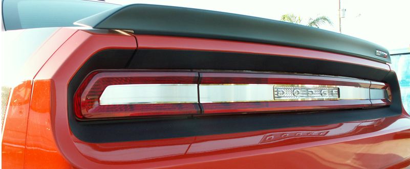 Challenger Tail Light Insert