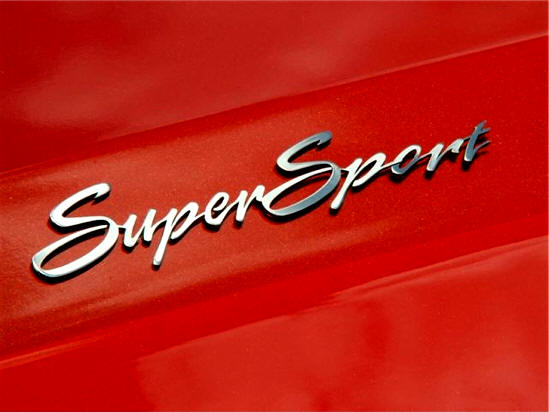 Camaro "Super Sport" Script