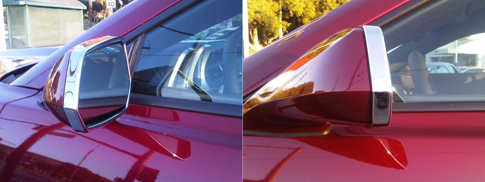 Camaro Mirror Trim