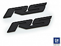 Camaro RS Side Badges - Black